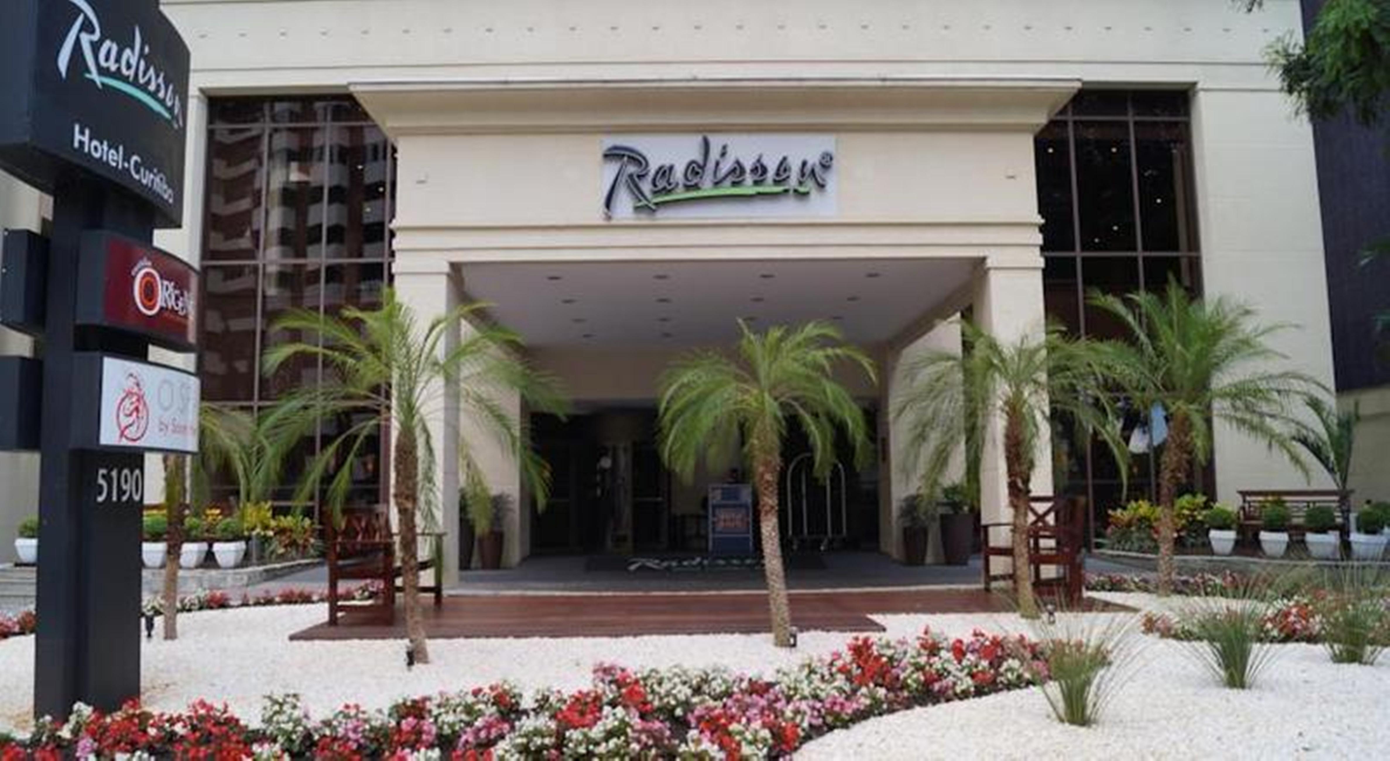 Radisson Hotel Curitiba Eksteriør bilde